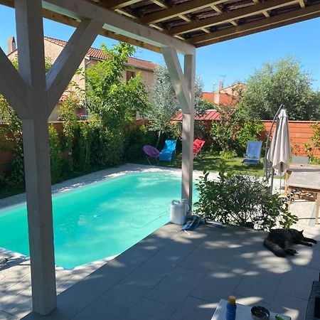 Cugnaux Toulouse Metropole Ouest Chambre Privee De Luxe - Sdb Wc Privee Terrasse Piscine Aqua Bike Ngoại thất bức ảnh