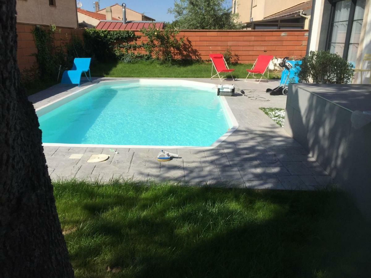 Cugnaux Toulouse Metropole Ouest Chambre Privee De Luxe - Sdb Wc Privee Terrasse Piscine Aqua Bike Ngoại thất bức ảnh