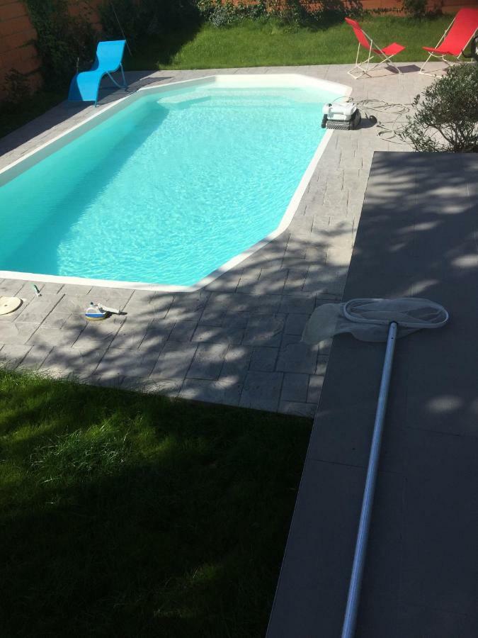 Cugnaux Toulouse Metropole Ouest Chambre Privee De Luxe - Sdb Wc Privee Terrasse Piscine Aqua Bike Ngoại thất bức ảnh